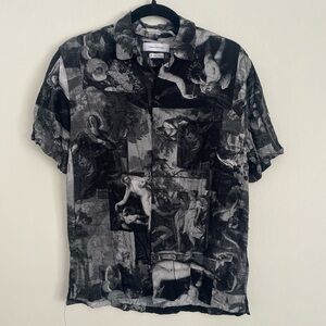 Urban Outfitters Renaissance Print Shirt